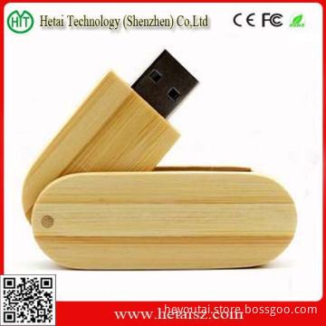 Top Sale Promotion Gifts Eco-Friendly Wood USB Pen Drive (HT-U3021)